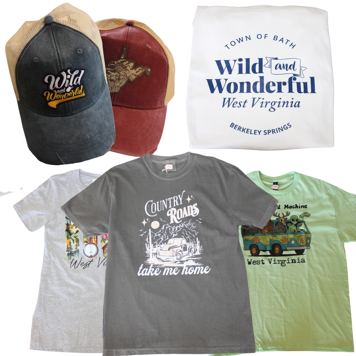 T-shirts and Hats