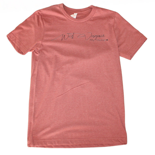 West Virginia My Home T-shirt