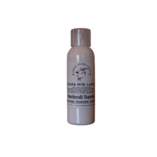 Goats Milk Lotion | Patchouli Sunrise