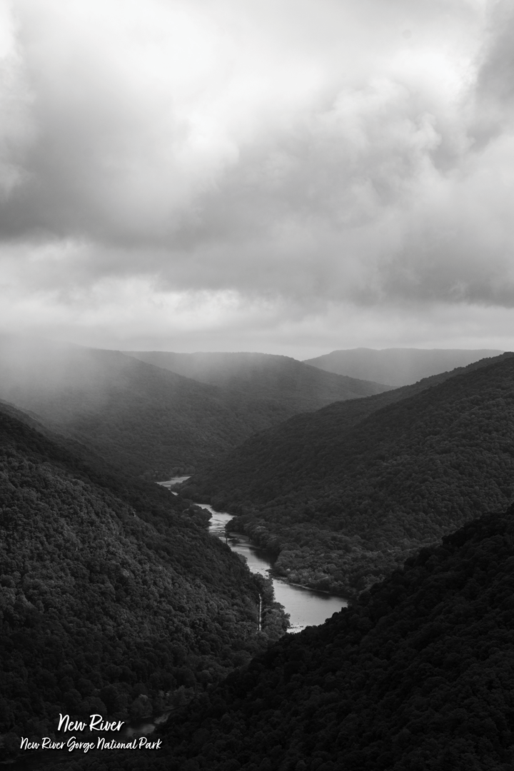 24x36 Poster: New River, New River Gorge National Park