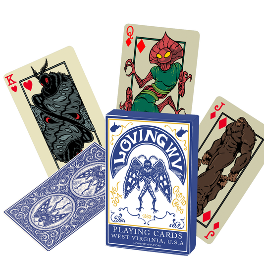 Cryptid Playing Cards (Mothman)