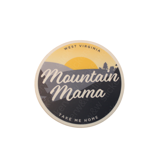 Mountain Mama Sticker