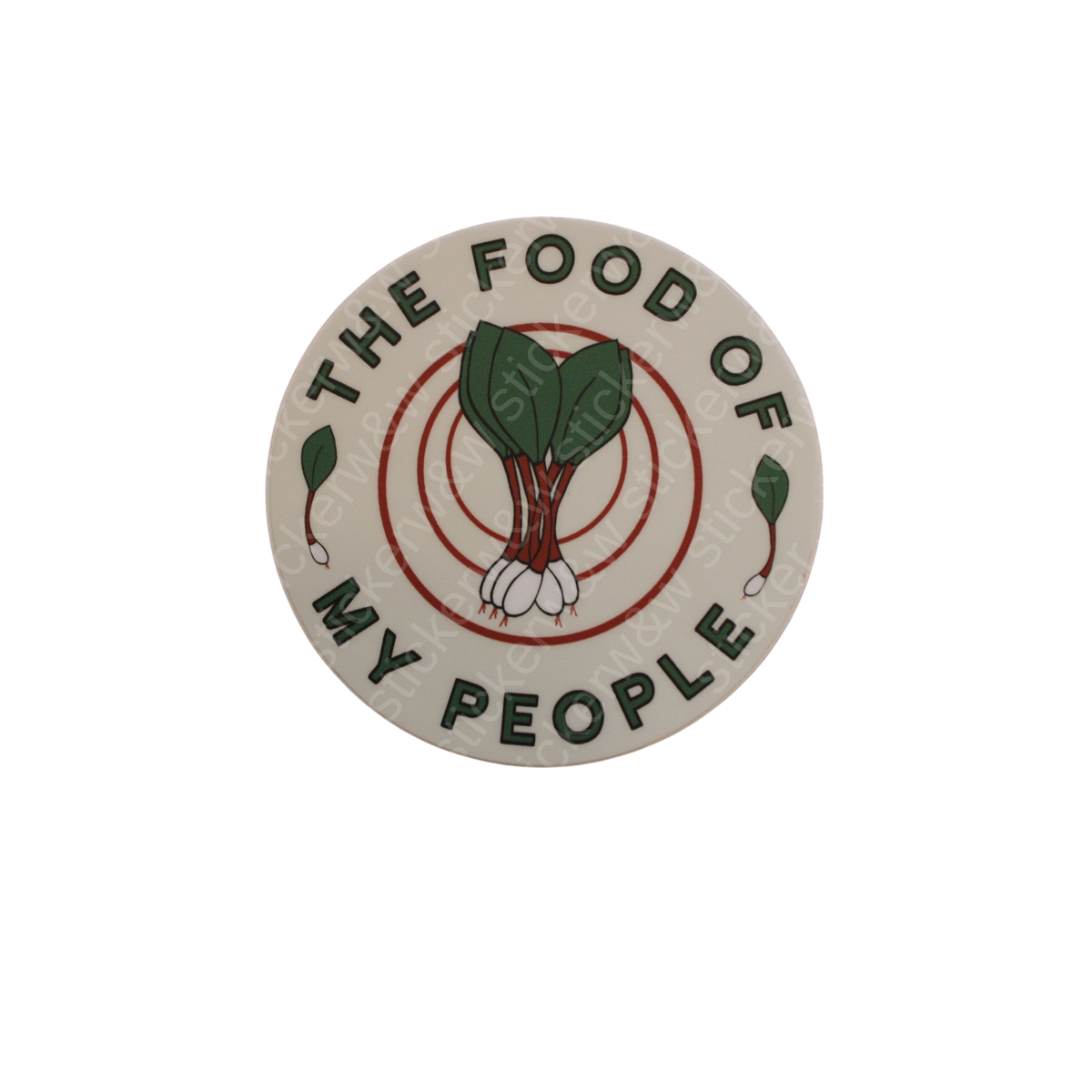 Food of My People Sticker