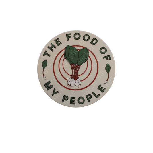 Food of My People Sticker