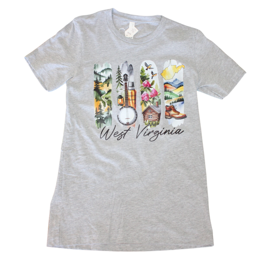 Color Bear WV T-shirt Gray