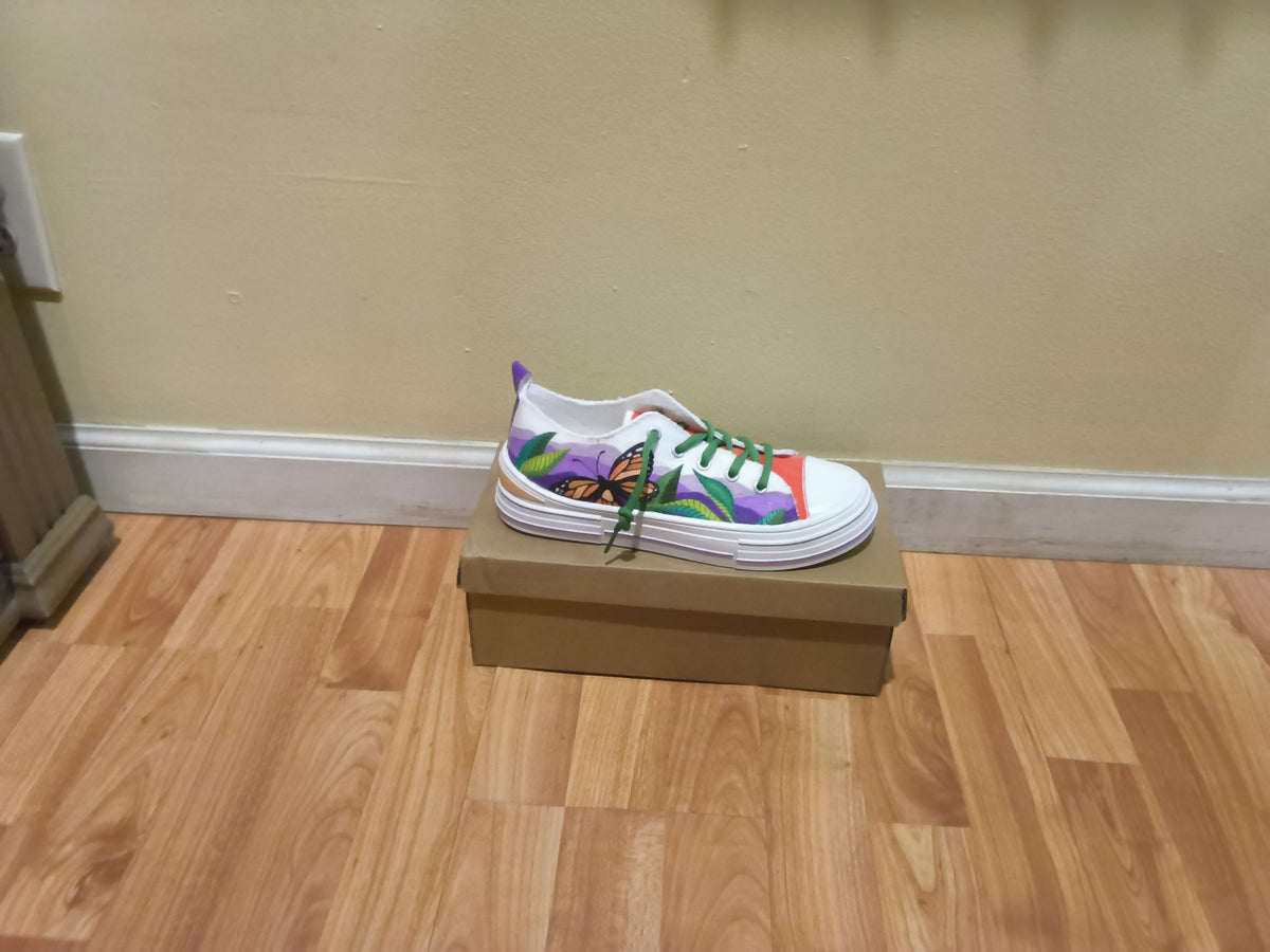 Art custom sneakers